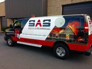 contractor vehicle graphics for New Rochelle NY