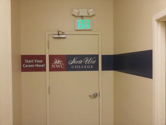 Wayfinding Wall Graphics in Westchester County