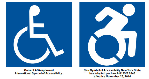 ADA Handicap Wheelchair Signs in Westchester County NY