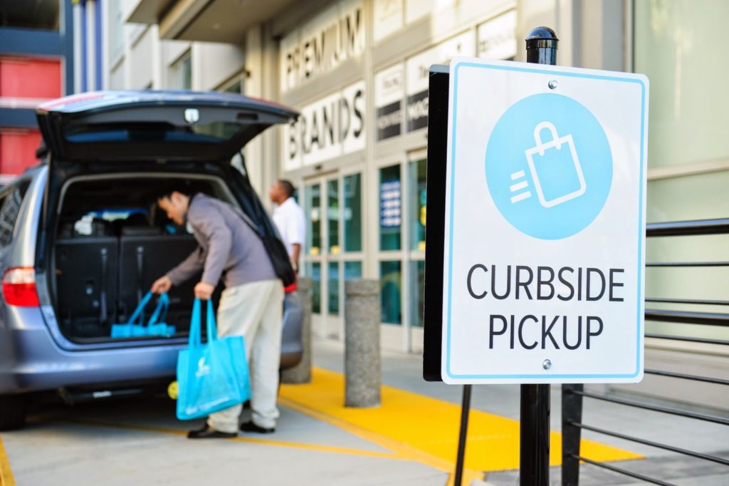 Curbside Pickup Signs for Retailers in Westchester County NY