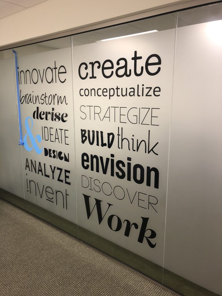 Vinyl Wall Lettering for Offices in Westchester County NY