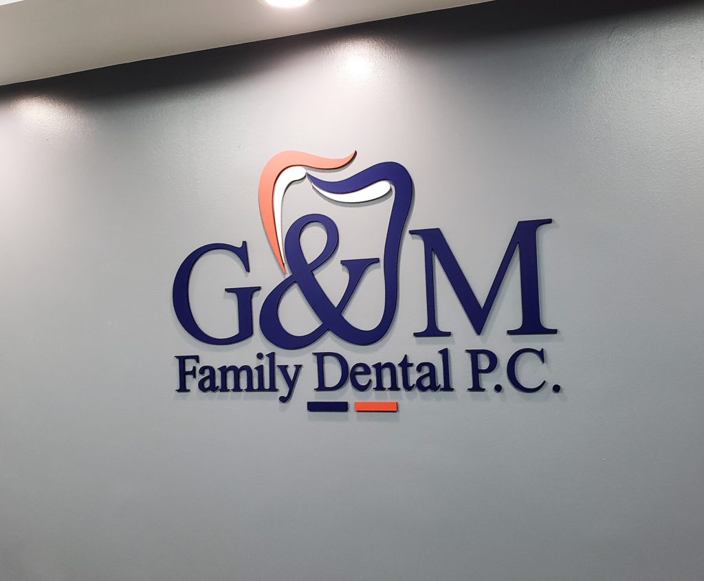 Lobby signs for dental offices in Westchester County NY