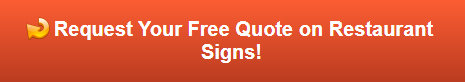 Free quote on restaurant sign in Yorktown Heights NY
