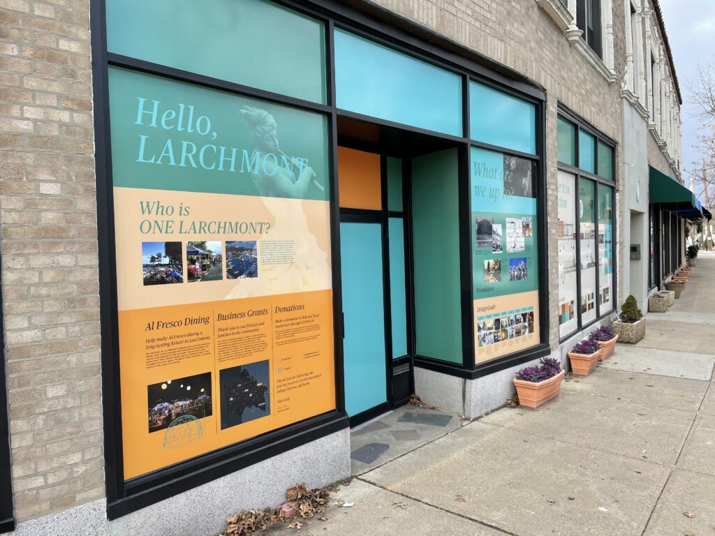 Window Graphics for Nonprofits in Larchmont NY